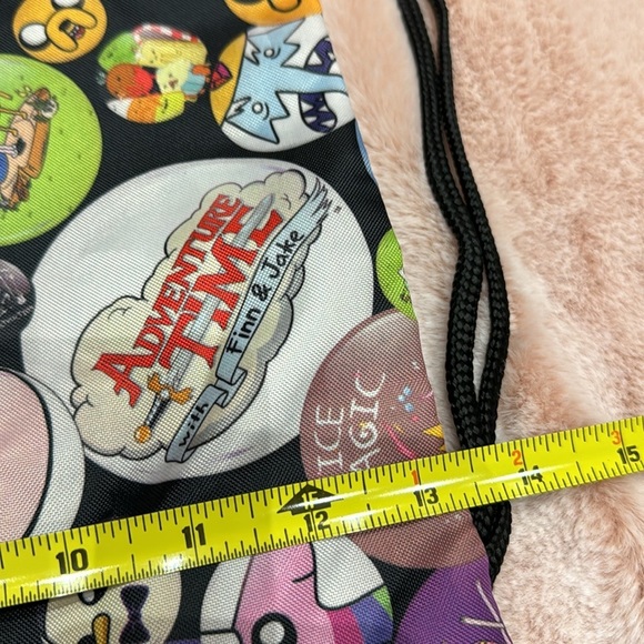 Adventure time drawstring backpack - Picture 3 of 4